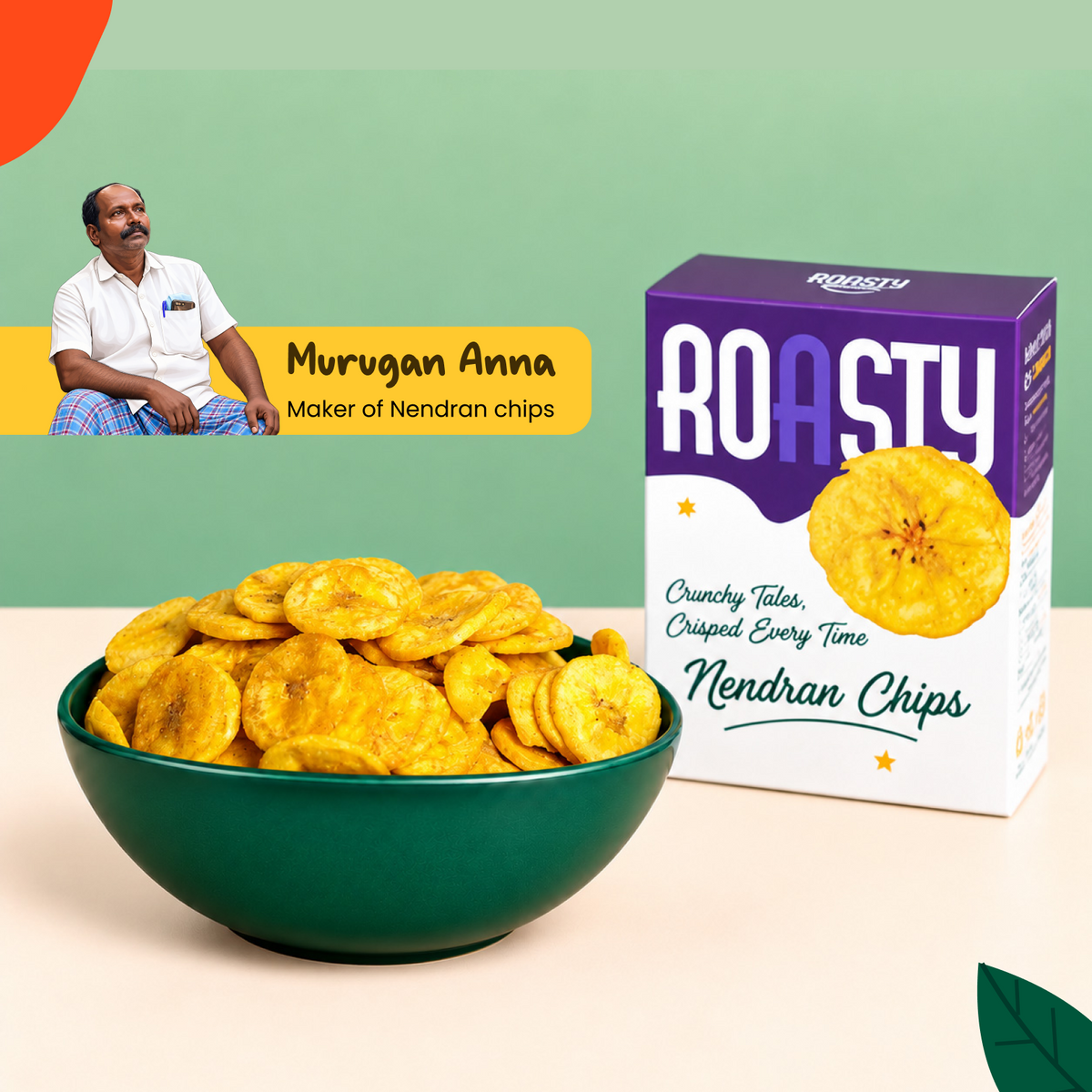 Nendran Chips (Maker: Murugan Anna)